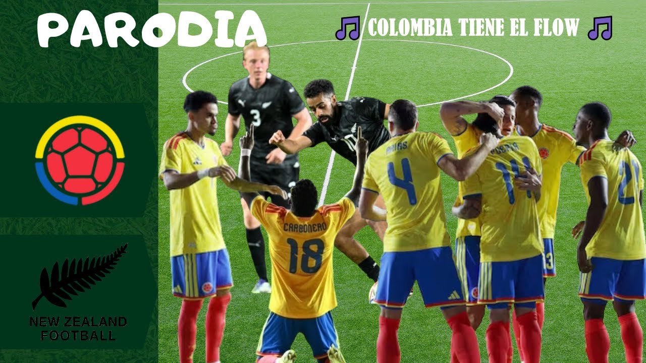 Canción Colombia vs Nueva Zelanda 2025 | (Parodia Amistoso Internacional)