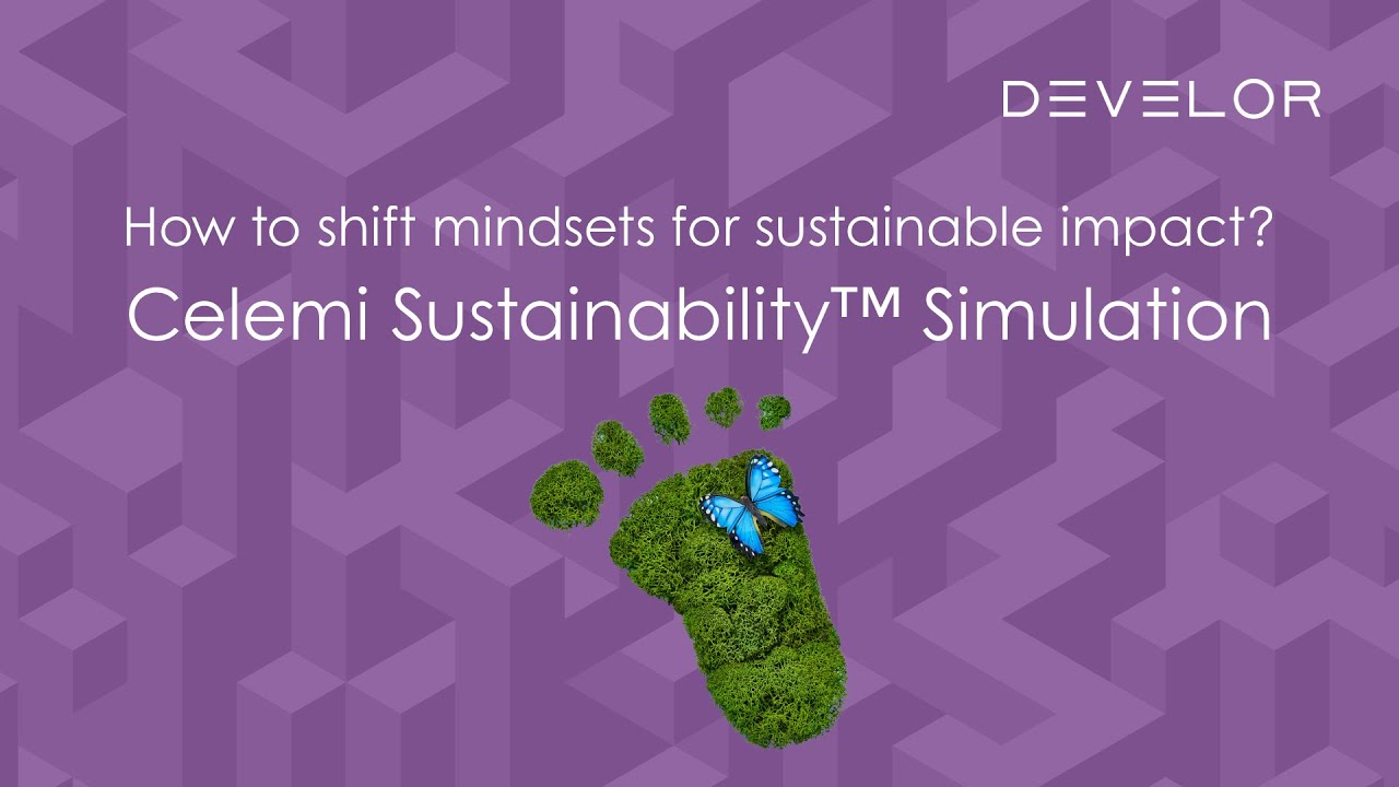 DEVELOR ESG Training Portfolio - Celemi Sustainability Simulation (product overview)