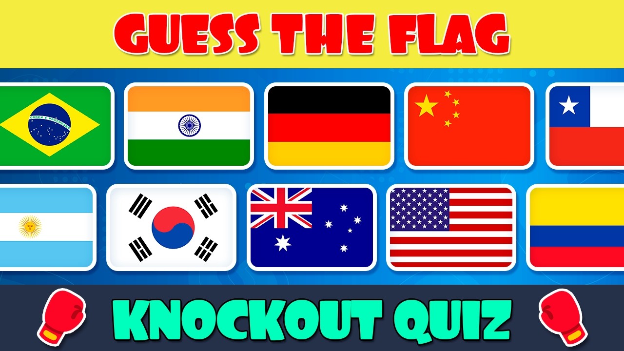 💥 Knockout Quiz 🥊 Guess the Flag edition