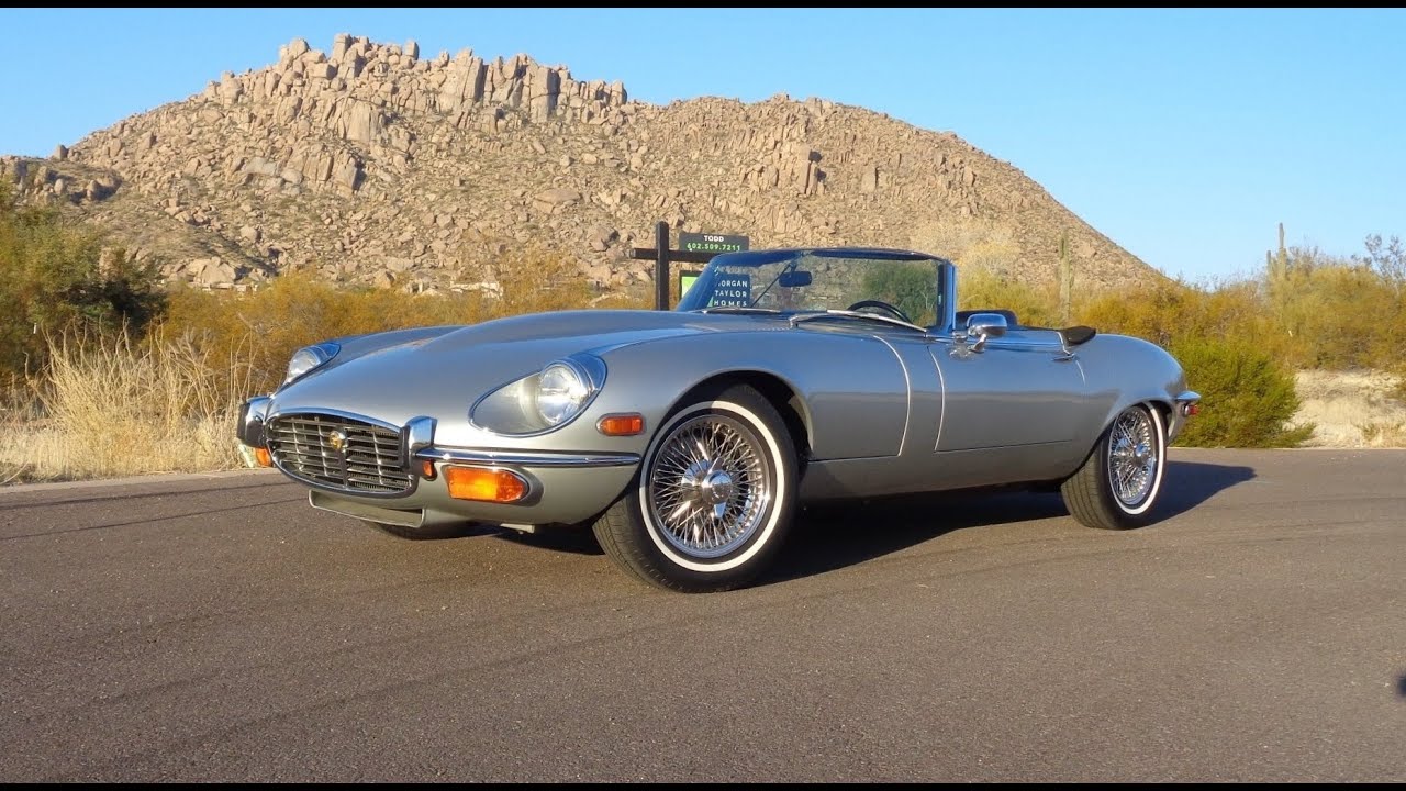 16 year old drives a 1974 Jaguar E-Type V-12 4 Speed ..WHAT! ..COOL! My Car Story with Lou Costabile