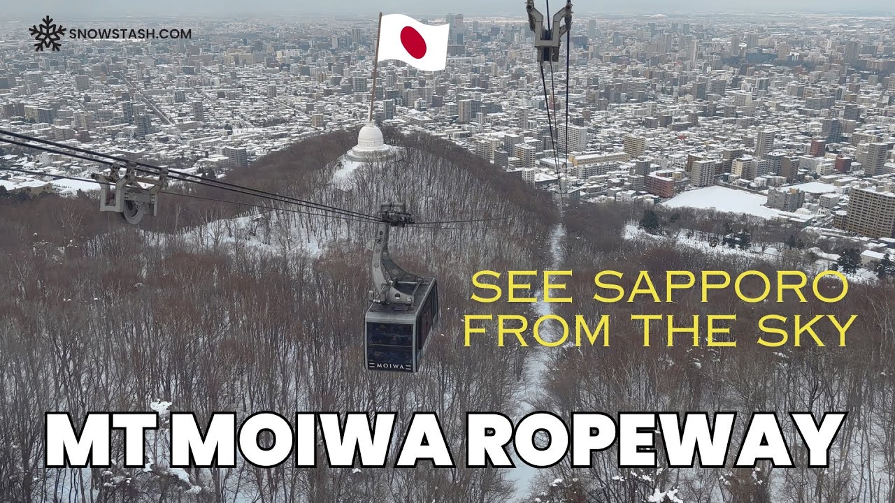 Mt Moiwa Ropeway Experience | Sapporo, Japan