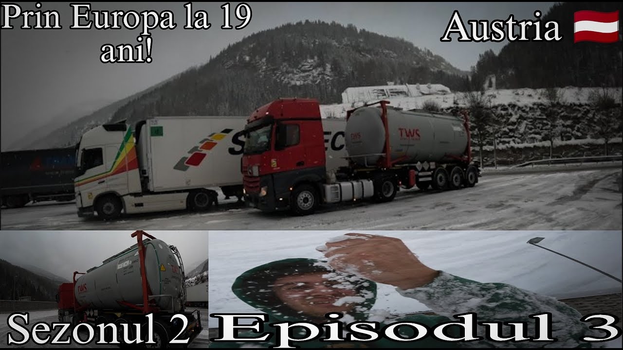 Prin Europa la 19 ani!S2Ep3!Prin munții AUSTRIEI,era să rămânem împotmoliți?!Ce priveliște!#europe
