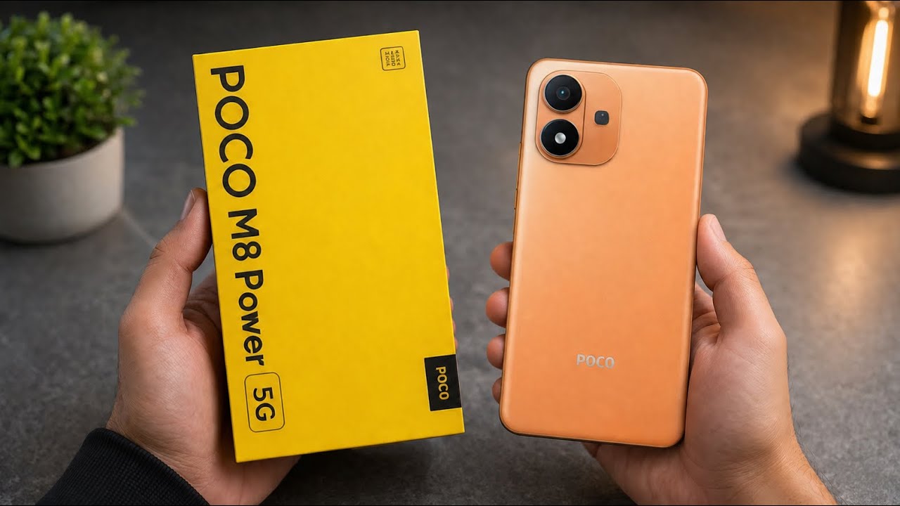 Poco M8 Power 5G Unboxing And Hands-on Review | Poco M8 Power Camera Test, Battery Test, BGMI Test