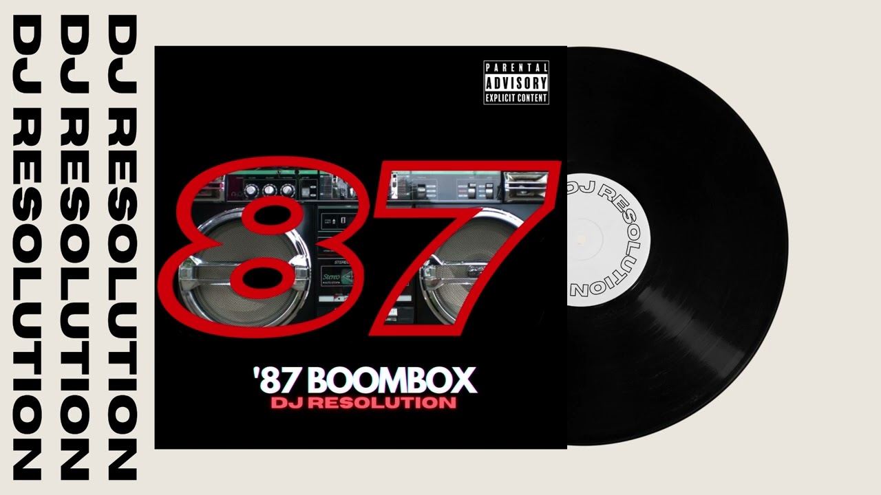 80S HIP HOP CLASSICS RAP 1987 DJ MIX | DJ MIXTAPE BY DJ RESOLUTION