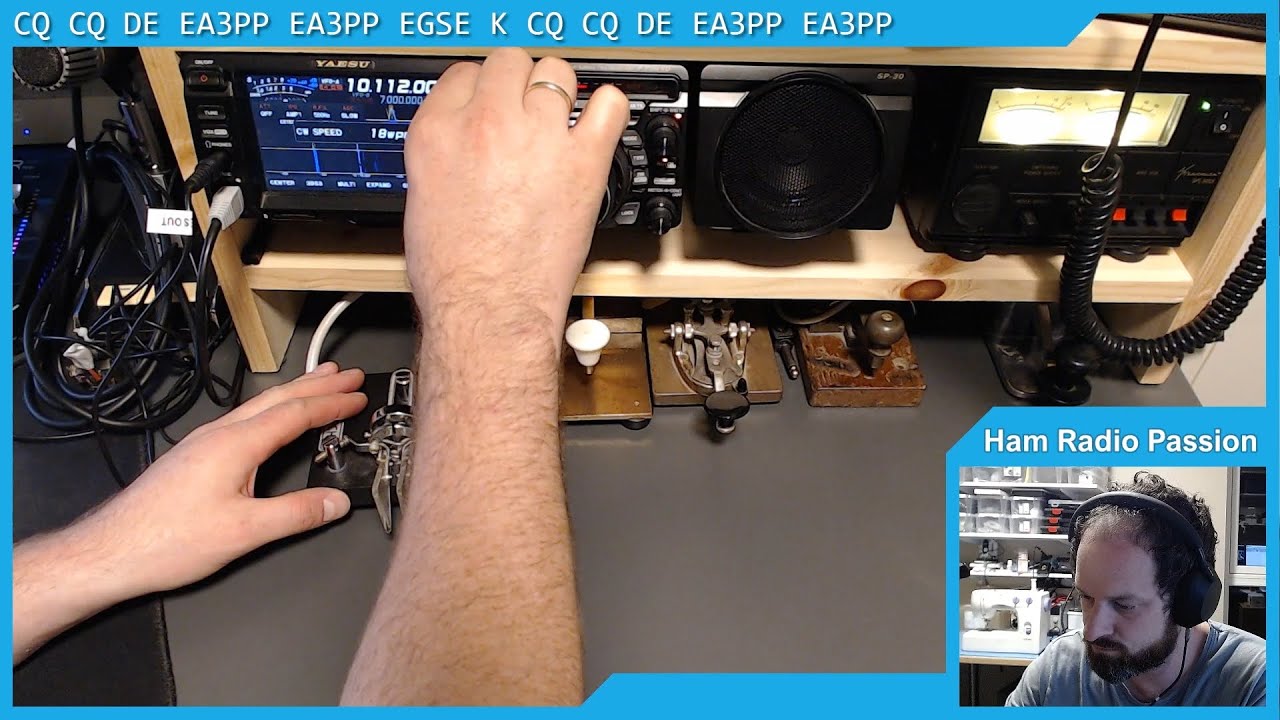 CW QSO with Automatic Decoding. 17wpm - TNX EA3PP