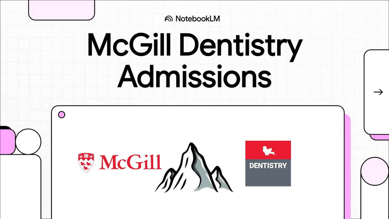McGill Dentistry Admissions