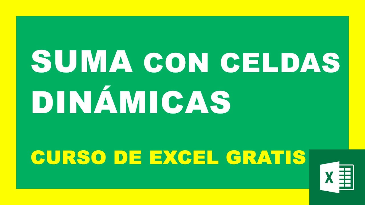 🤯 C&Oacute;MO Sumar Rangos de Celdas Indefinidos en Excel Autom&aacute;ticamente
