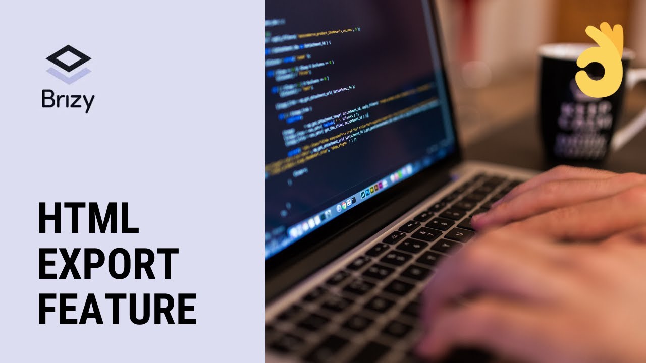 Brizy Cloud HTML Export Feature | Sample Code