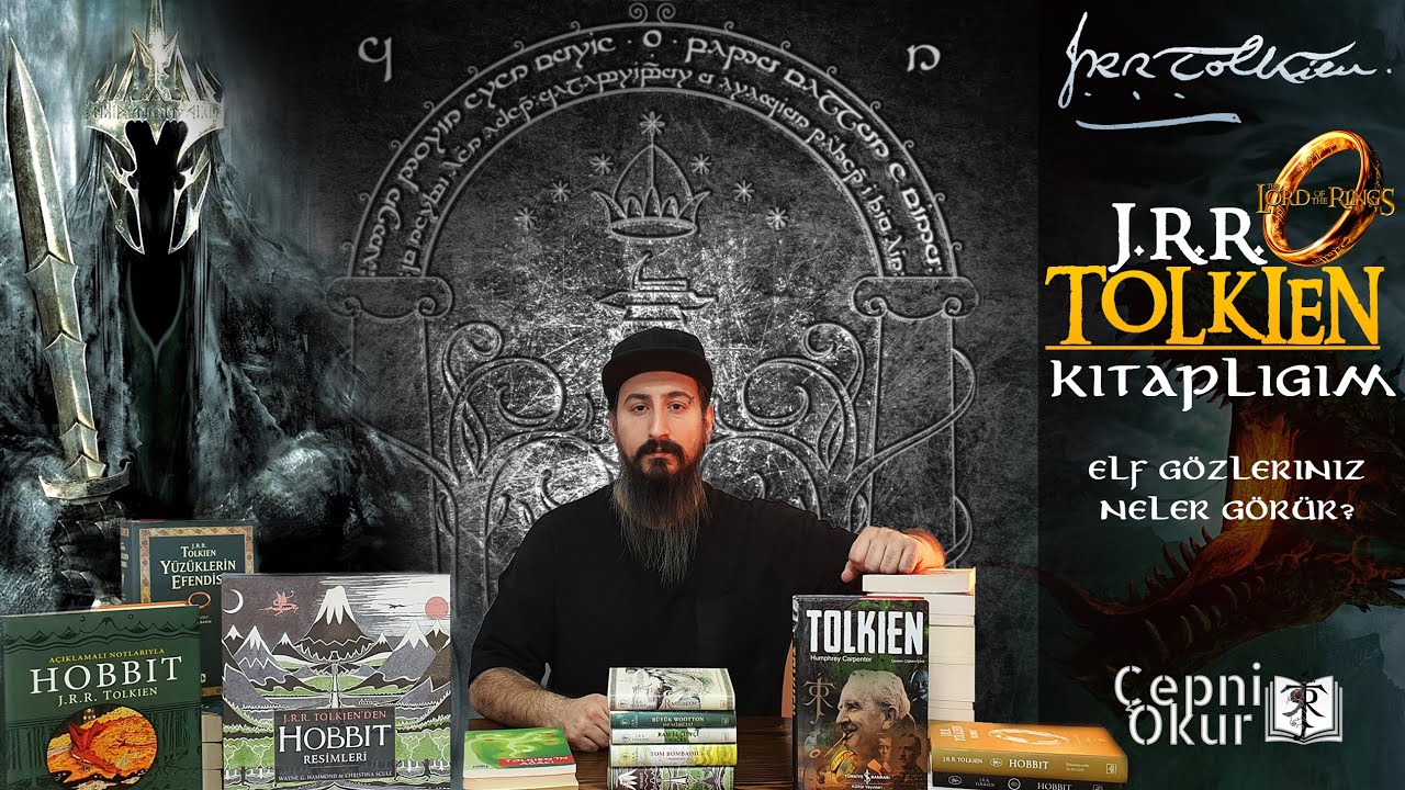 J.R.R. Tolkien Kitaplığım - Baskısı Olmayan Koleksiyon Kitaplar | 37 Kitap!