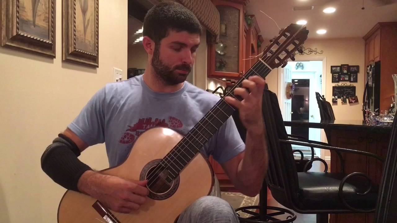 Kenny Hill Signature classical guitar #3385