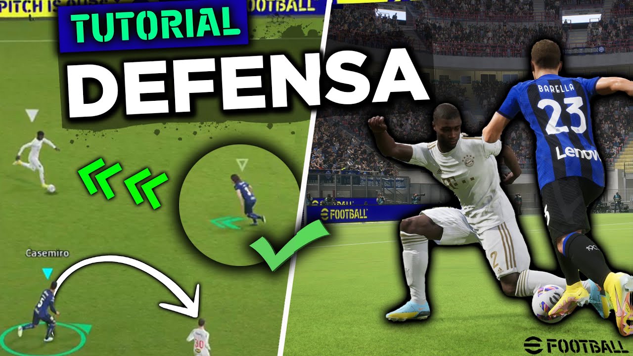 TUTORIAL DEFENSA eFootball 2023 ⚽ NIVEL COMPETITIVO 100% ✅