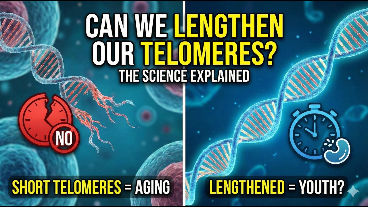 Can We Actually Lengthen Our Telomeres? (Science vs. Hype)