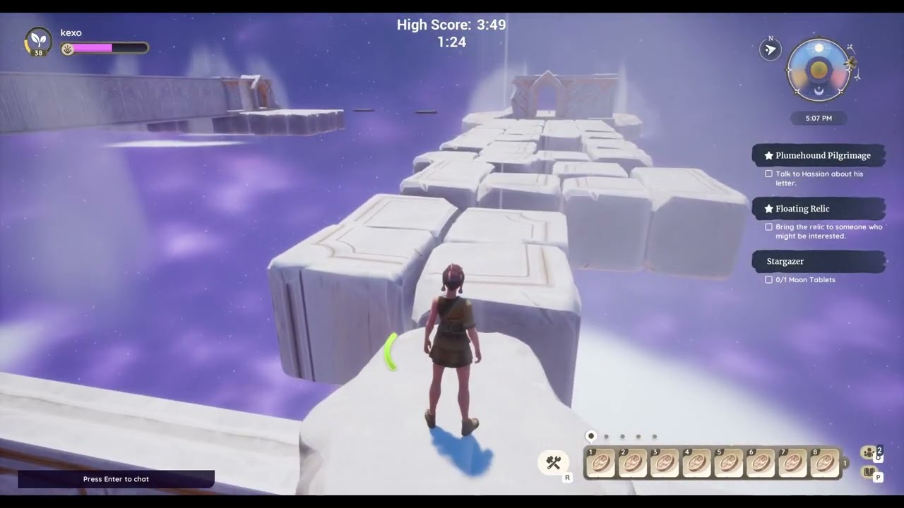 Palia - Obstacle Course in 3:18