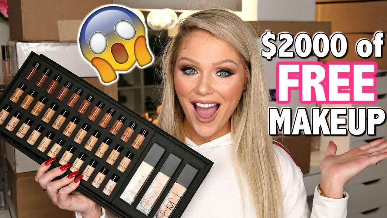 HUGE PR UNBOXING | FREE MAKEUP BEAUTY GURUS GET