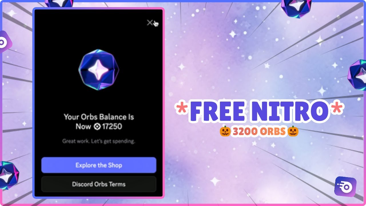 *БЕСПЛАТНЫЙ NITR0* | 3200 СФЕР. ПОЛУЧИТЕ ИХ, ПОКА НЕ ИСТЕКЕТ СРОК ДЕЙСТВИЯ