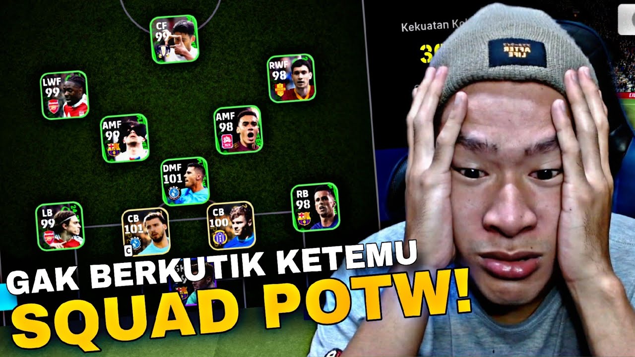 HANYA BERMODALKAN POTW SQUADKU TAK BERKUTIK! eFootball 2026 Mobile