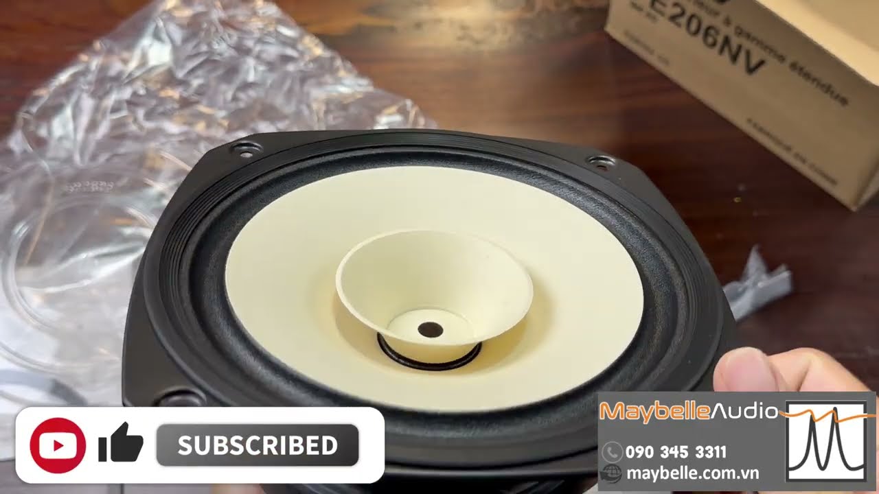 Giới thiệu củ loa toàn dải 20cm quốc dân huyền thoại Fostex FE206NV