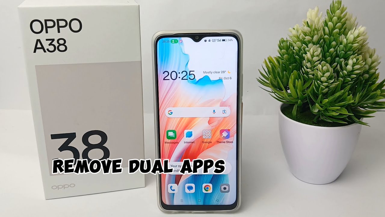 How To Remove Dual Apps In Oppo A38