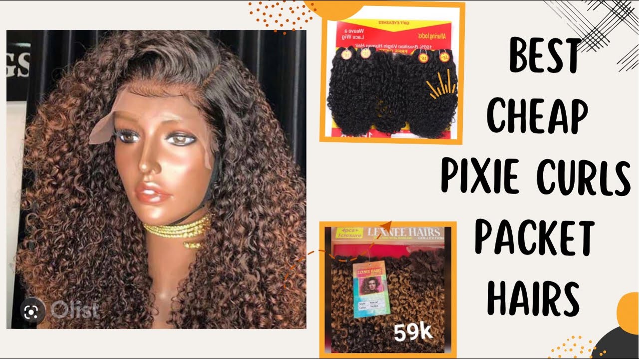Top 9 packet pixie curls human hair to check out /very affordable and cheap pixie curls