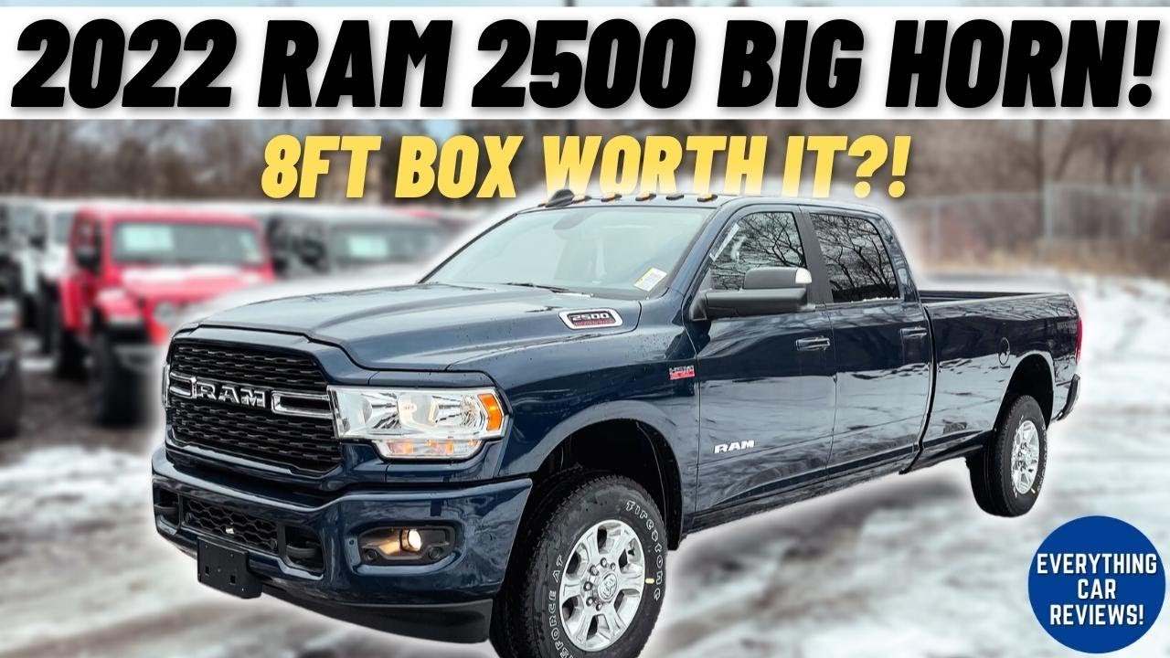 2022 RAM 2500 BIG HORN! *Full Review* | Is It WORTH Getting The 8ft Box?!