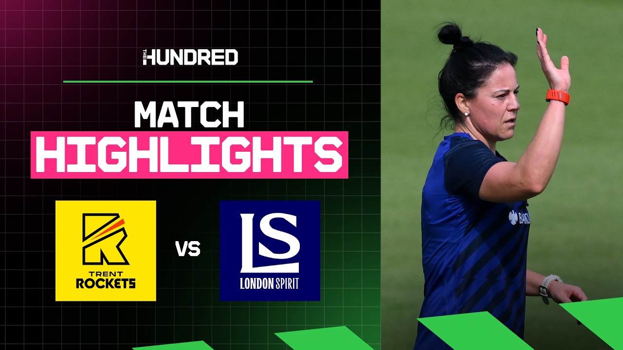 Marizanne Kapp joins the HISTORY BOOKS 📖 | Trent Rockets v London Spirit Highlights