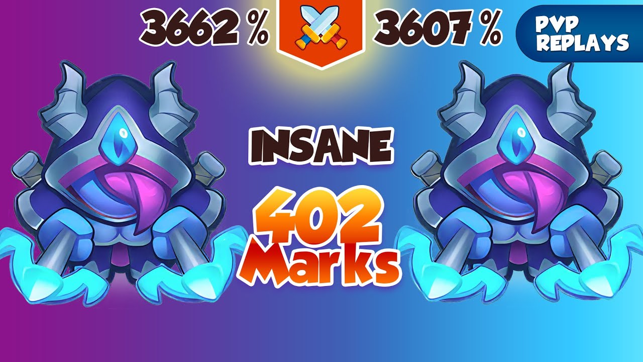 INSANE 402 Marks Demon Hunter vs Demon Hunter | PVP Rush Royale