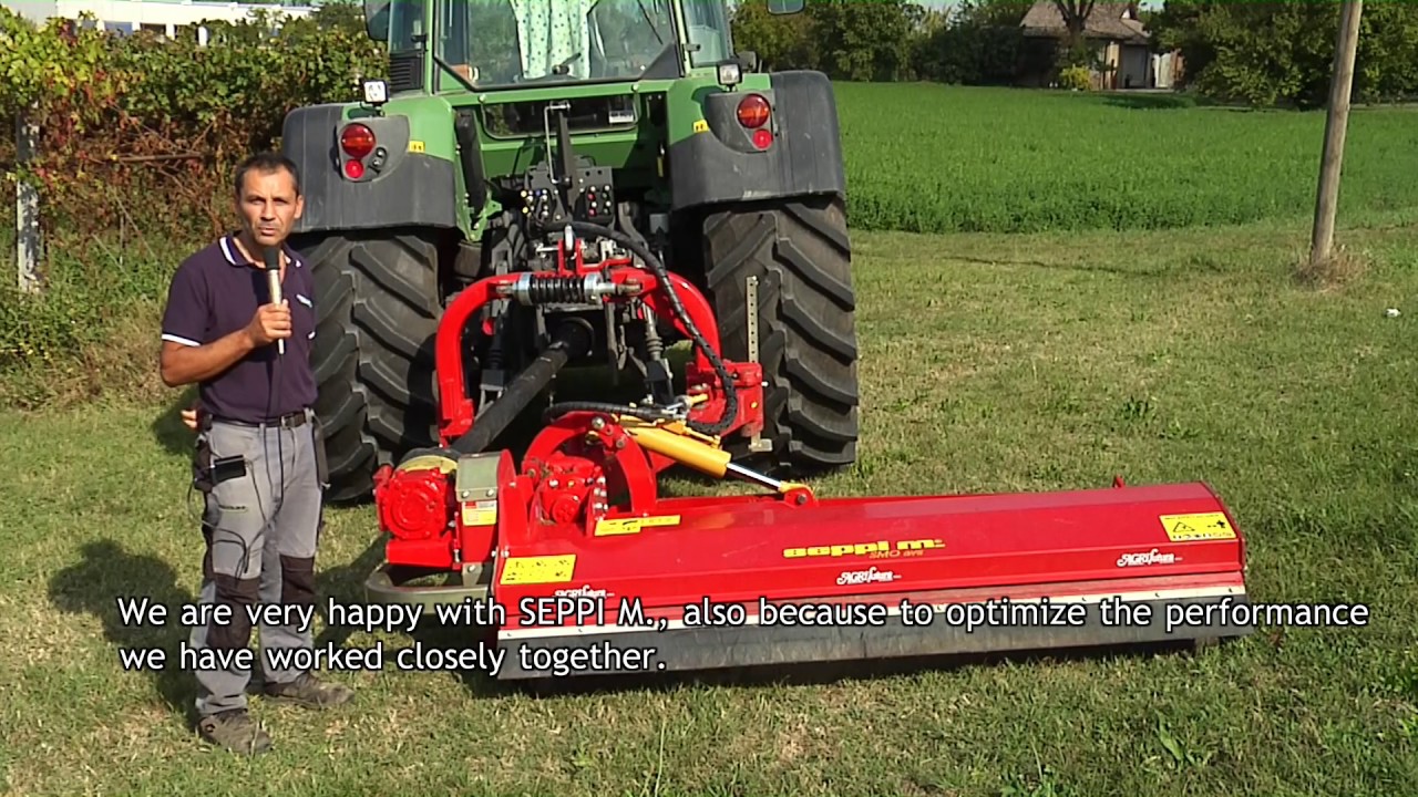 SEPPI M. - SMO avs - flail mulcher - Schlägelmulcher - trinciatrice a martelli