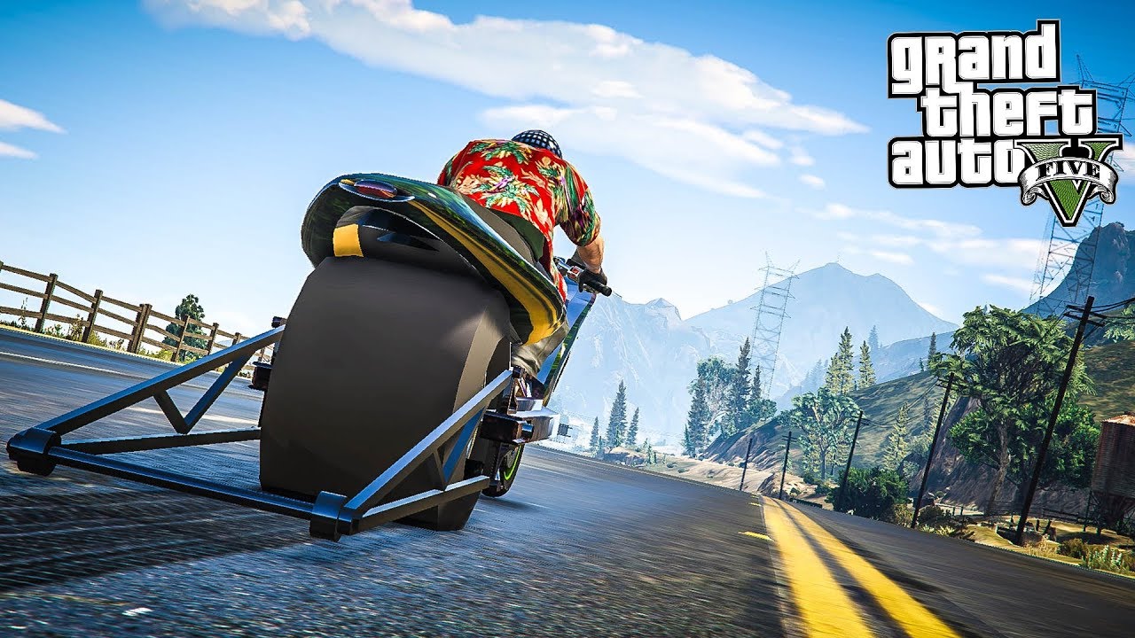 แดร็กไบค์ อะไหล่หลุด (Top Fuel Bike GTA V Mod)