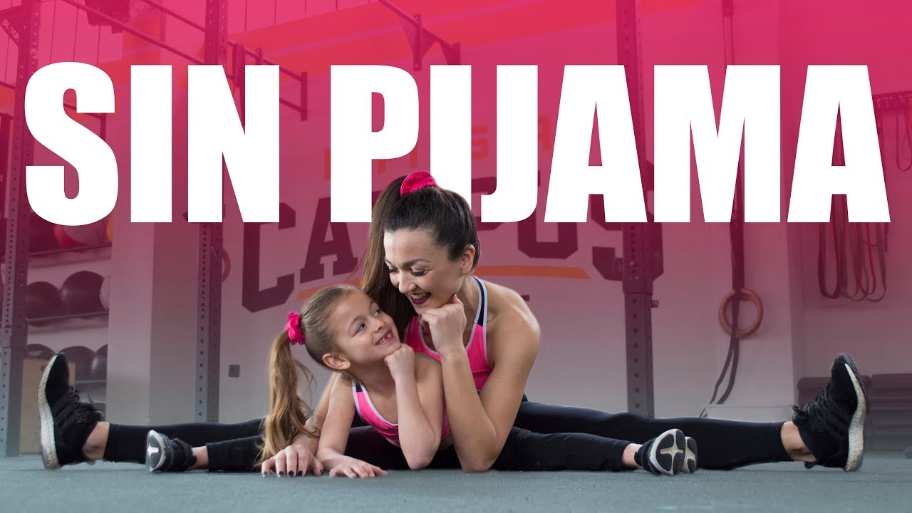 Sin Pijama - Becky G, Natti Natasha | Bailando con la niña Erietta| Eleni Talliou Dance Fitness
