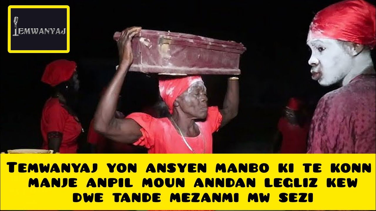 Temwanyaj yon ansyen manbo ki te konn manje anpil moun anndan legliz kew dwe tande mezanmi mw sezi