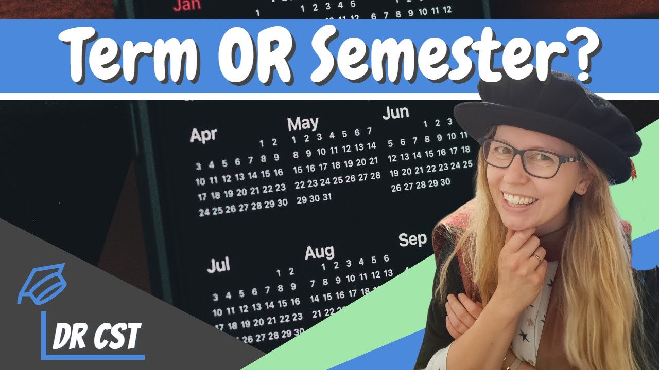 UNIVERSITY TERMS & SEMESTER - How UK universities divide up the academic year! #universitycareers
