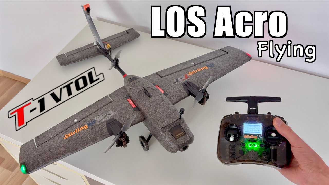 HEEWING T1 Ranger VTOL GPS Plane | Line of Sight Acro Flying