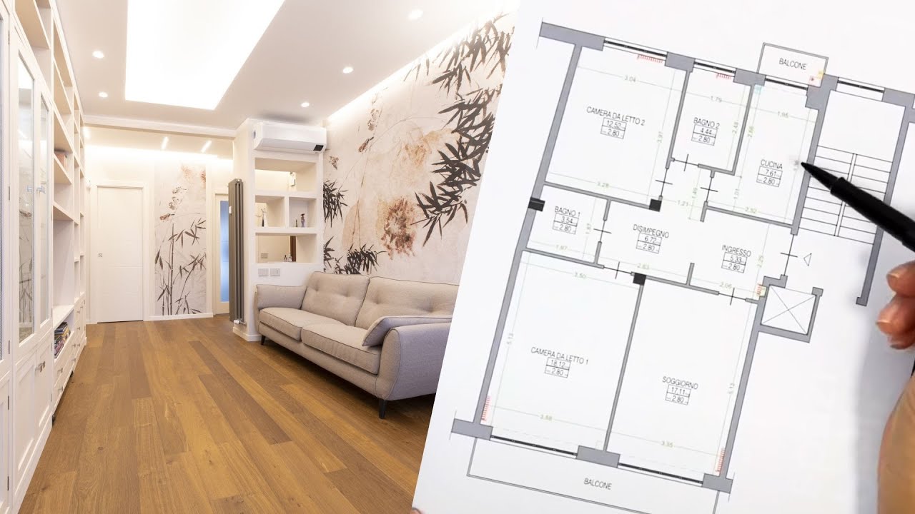 Case scomode soluzioni geniali 78mq 