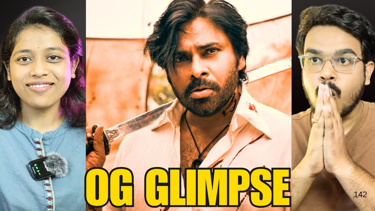 HBD OG - LOVE OMI - Glimpse REACTION | Pawan Kalyan | Emraan Hashmi | Sujeeth | Thaman S | DVV