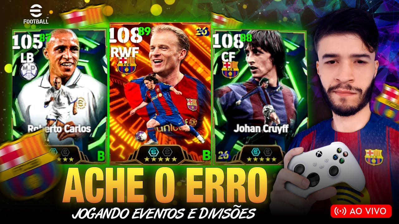 🔴 LIVE | eFootball™ 2026 | DIVISÕES  | PACK OPEN? | SORTEIO NO PIX!