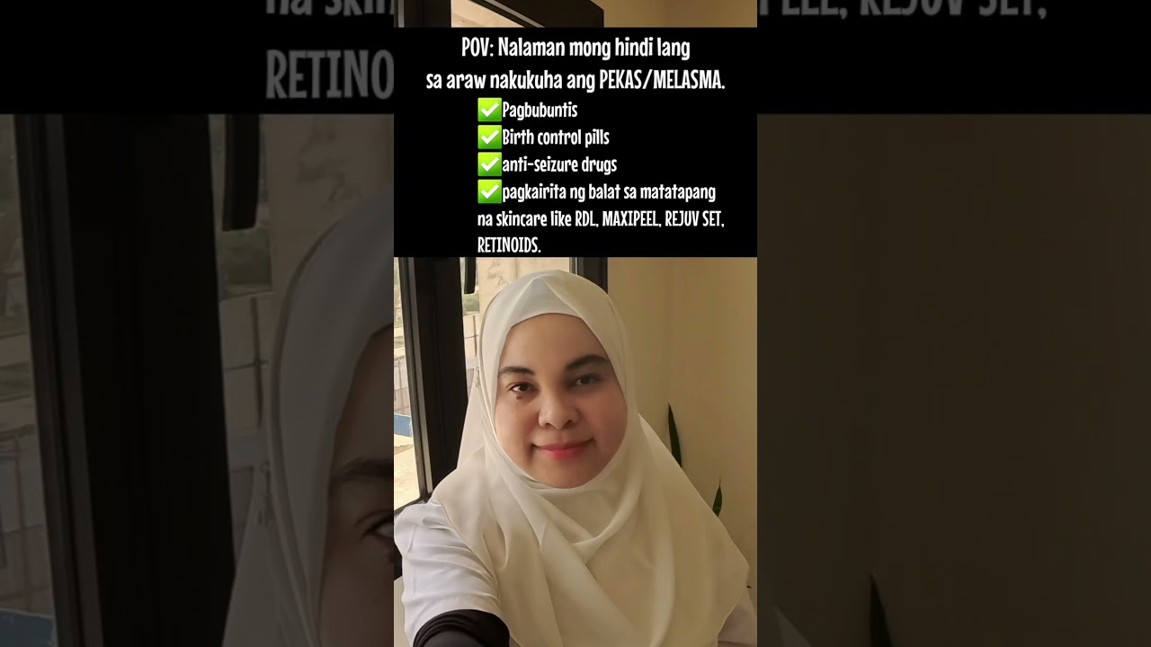 PEKAS 🥺 #pekas #melasma #hyperpigmentation #causes