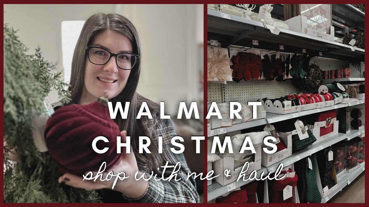 Walmart Christmas 2024 | shop with me & haul