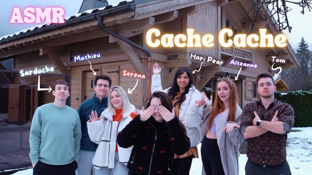 ♡ ASMR - Cache cache dans la villa de l'ASMR - Edition Chalet ♡