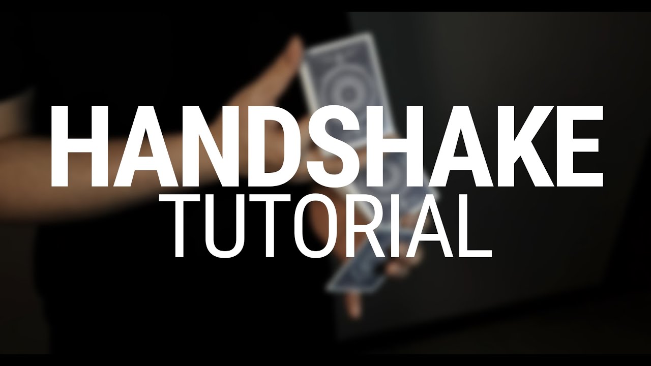 Handshake - Cardistry Tutorial (Intermediate)