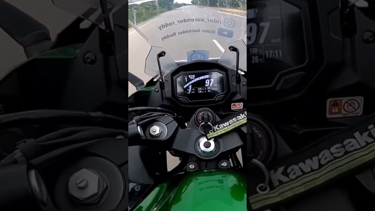 Kawasaki Ninja 1000SX Top Speed in 1St Gear