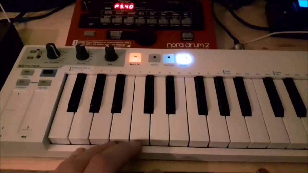 Nord Drum 2 - poly synth sequence patches