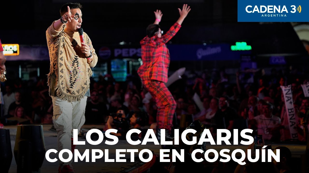 LOS CALIGARIS - Recital COMPLETO en COSQUÍN 2025 | Cadena 3 Argentina