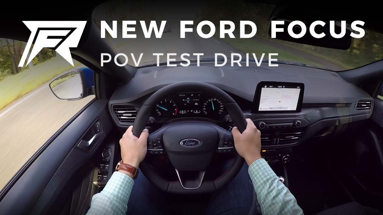 2018 Ford Focus 1.0 Ecoboost 125HP - POV Test Drive (no talking, pure driving)