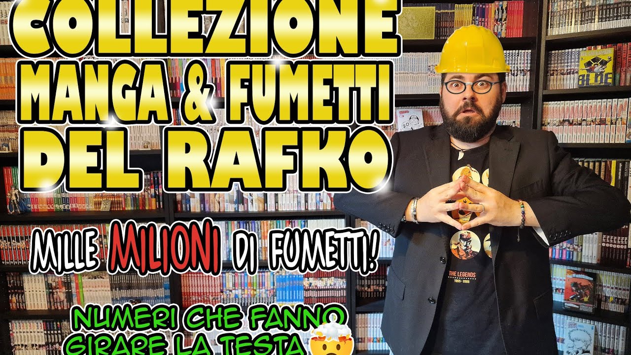 VIDEO COLLEZIONE MANGA & FUMETTI DEL RAFKO