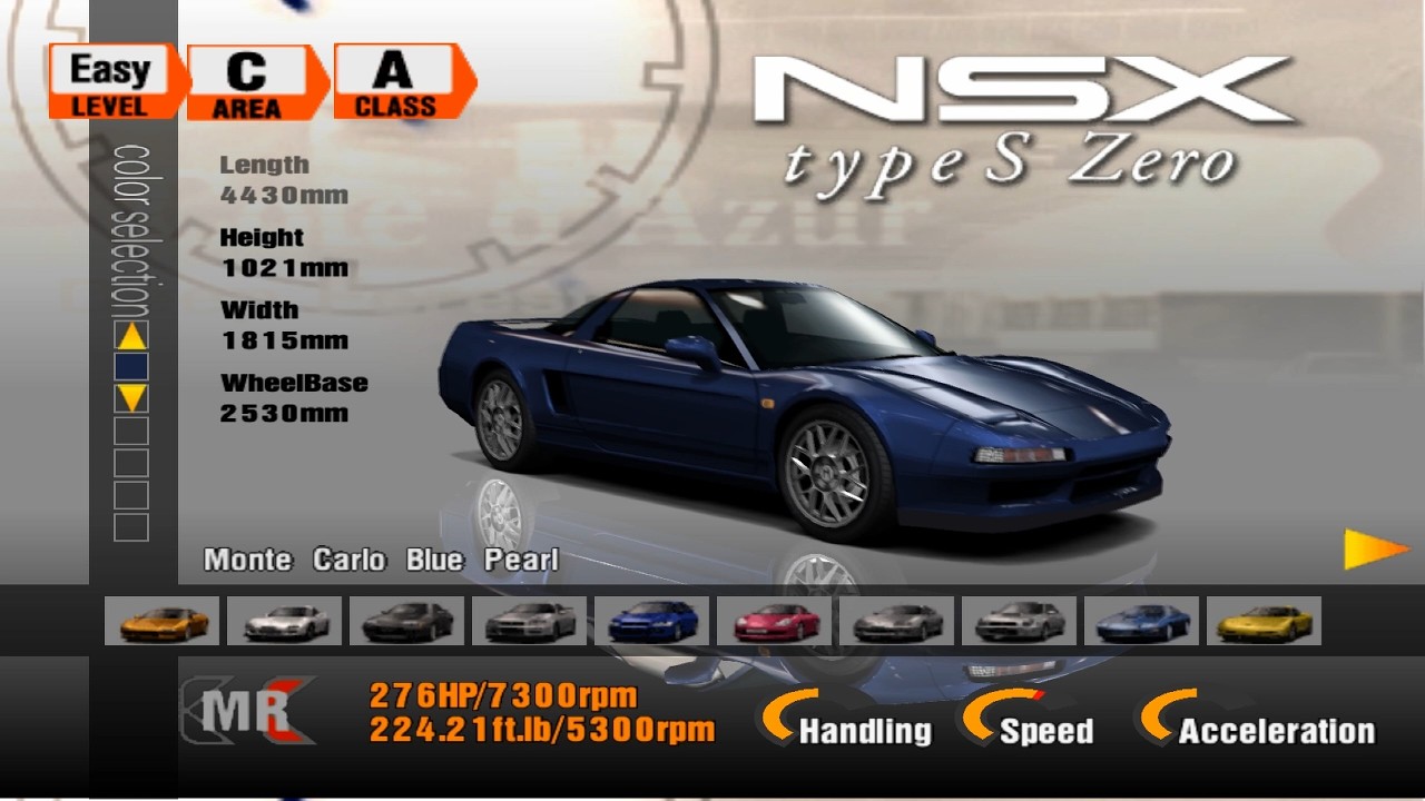 Gran Turismo 3: A-Spec Arcade Mode Single Race Easy Area C Trial Mountain II | PlayStation 2