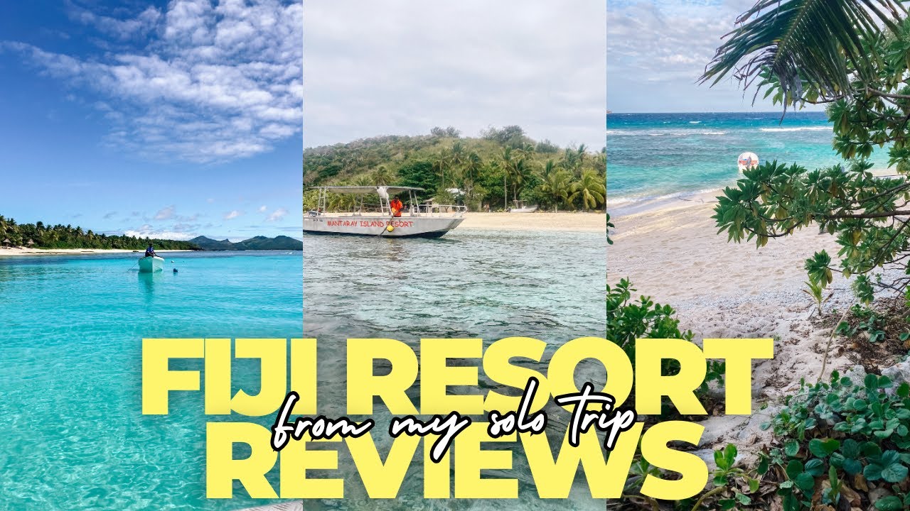 Fiji Resort Reviews from a Solo Trip | Blue Lagoon, Mantaray Island and Barefoot Kuata