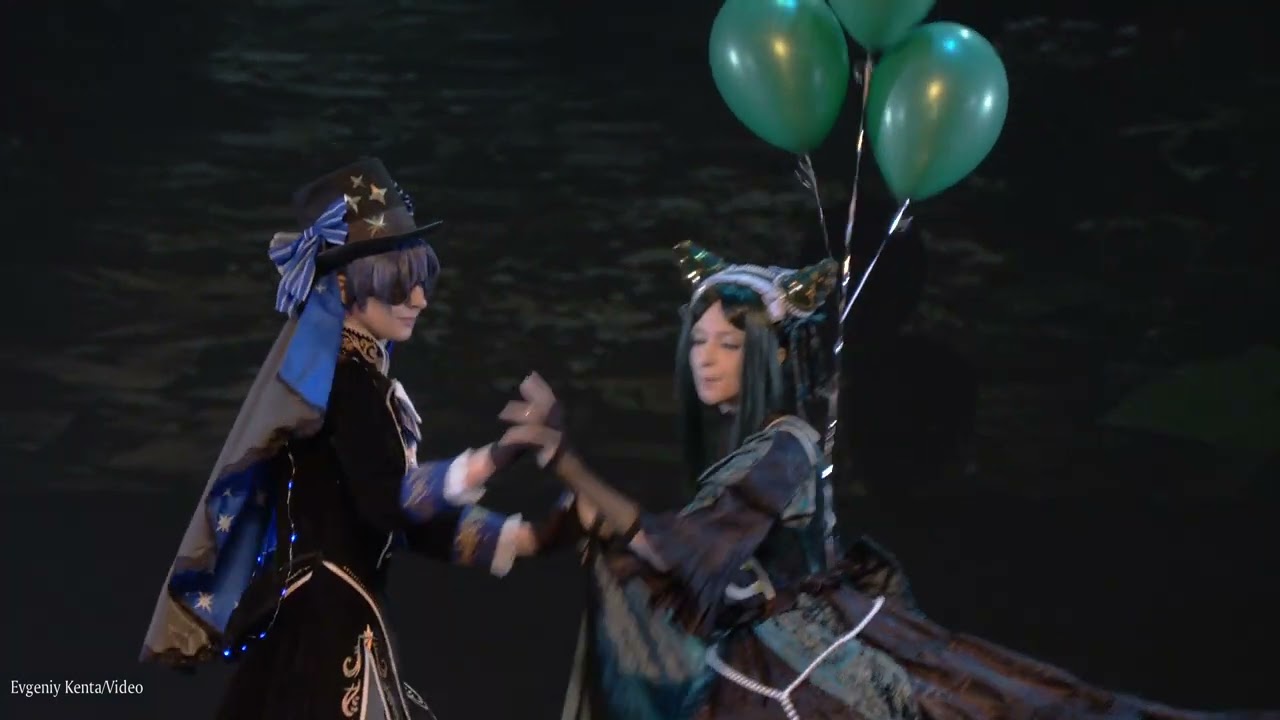 Cosplay defile - Темный дворецкий - Зиглинде Салливан,Сиэль Фантомхайв - KimApolly, Kirivetika