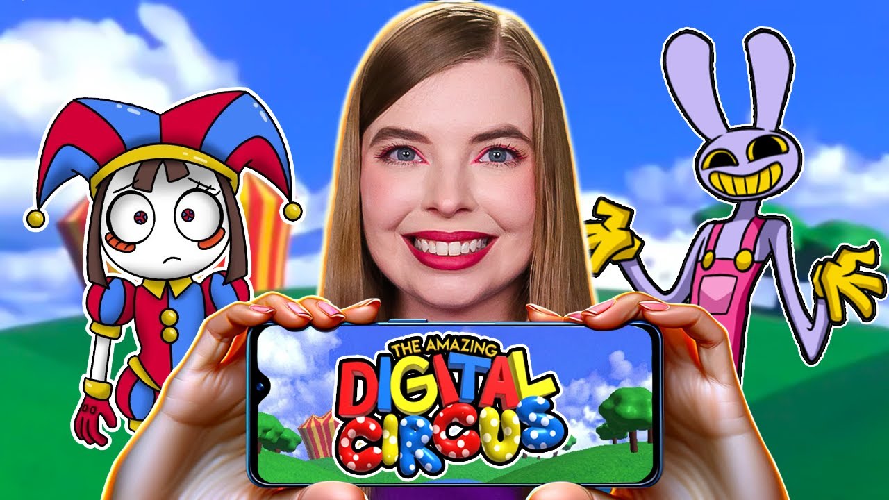 Sprawdzam gry na telefon z The Amazing Digital Circus 🤡
