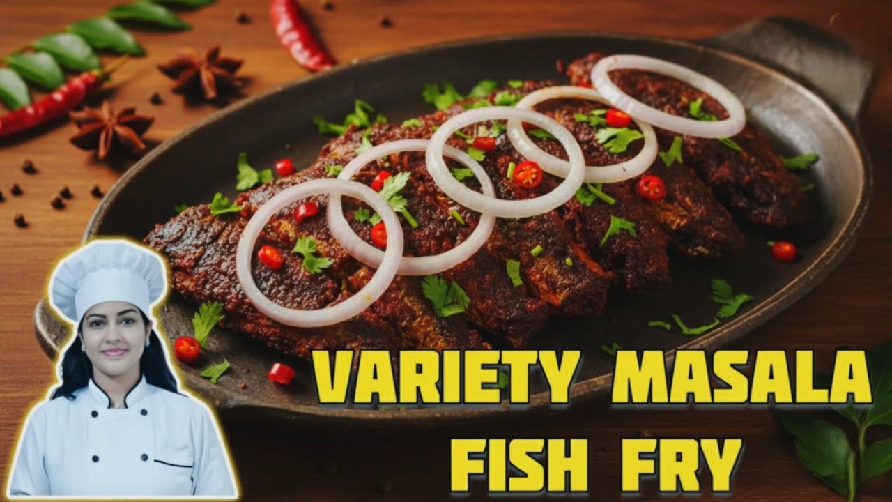 Variety SARDINE FRY Recipe 🫕/ Kerala Style TASTY & EASY Fish Fry!