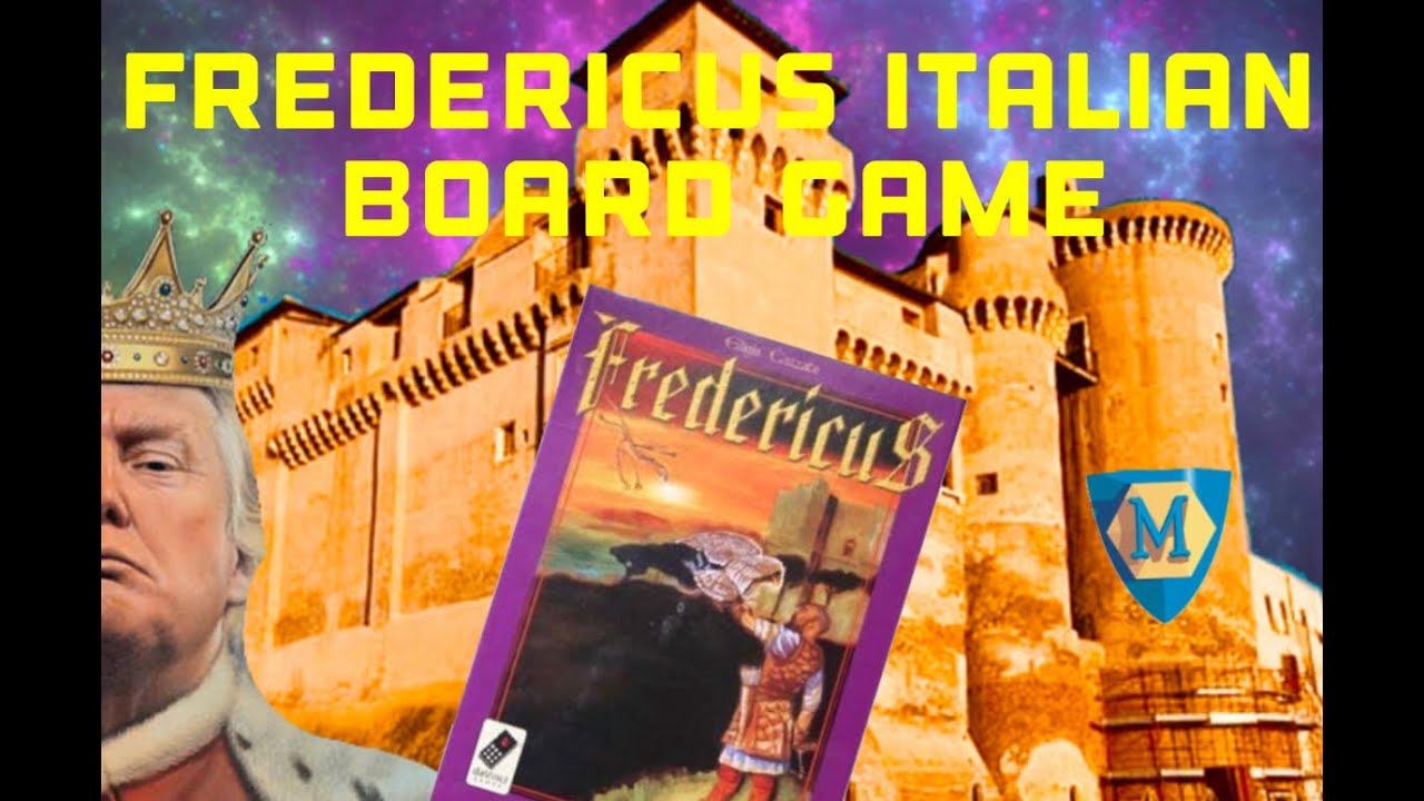4K FREDERICUS ITALIAN BOARD GAME REVIEW & UNBOXING